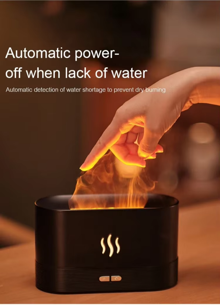 Flame Humidifier - Capacity: 200a  300 Milliliter (Ml)