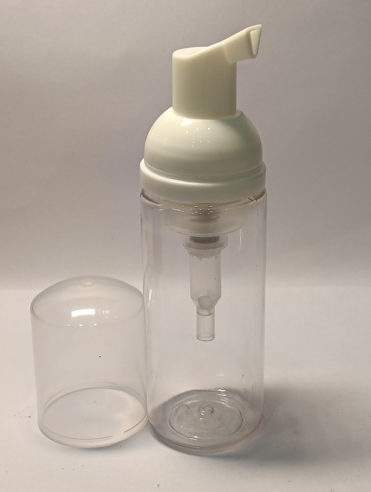 30mm Plastic Foam Pump - Durable Plastic, Neck Diameter 30mm, Compatible With Standard Bottles, Includes Cap For Hygiene And Convenience