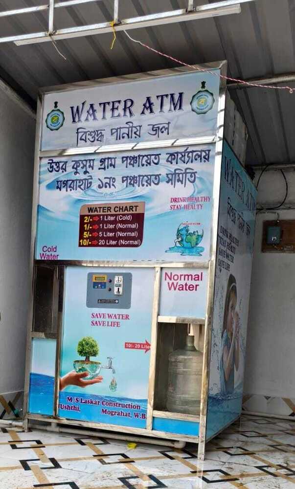 Coin Operated Water Atm Machine - Material: Stainless Steel