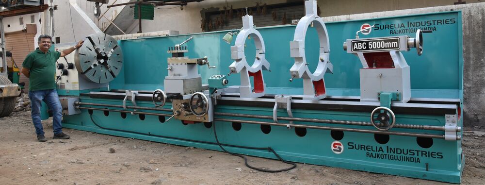 All Geared Extra Heavy Duty Plano Bed Lathe machine 30 feet