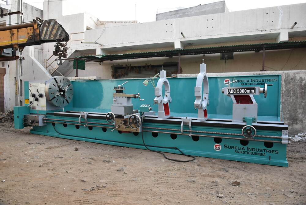 All Geared Extra Heavy Duty Plano Bed Lathe machine 30 feet