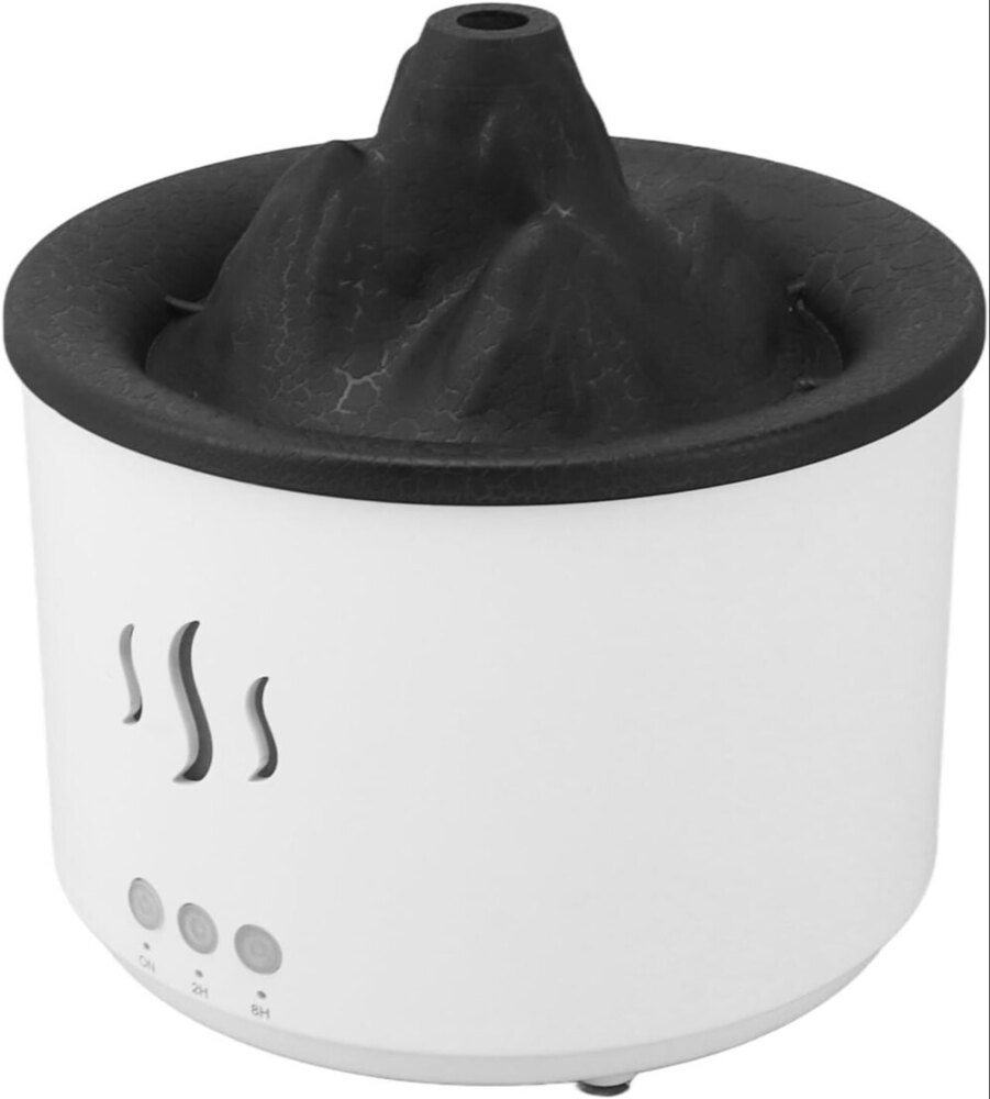 Volcano Mountain Flame Humidifier - Capacity: 500 Milliliter (Ml)