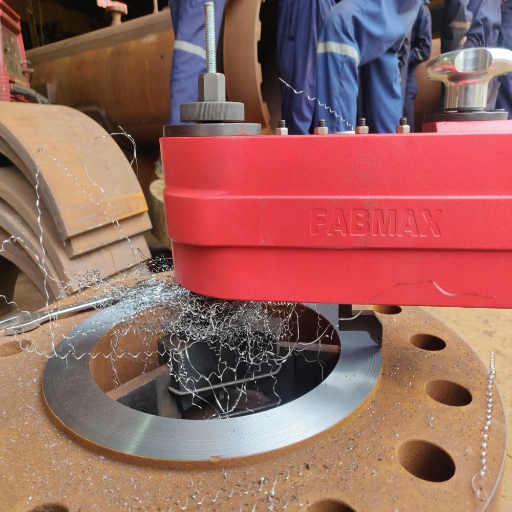  Manual Flange Facing Machine With 14 Inch Facing Diameter
