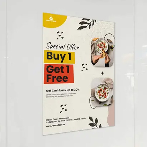 customize vinyl poster service