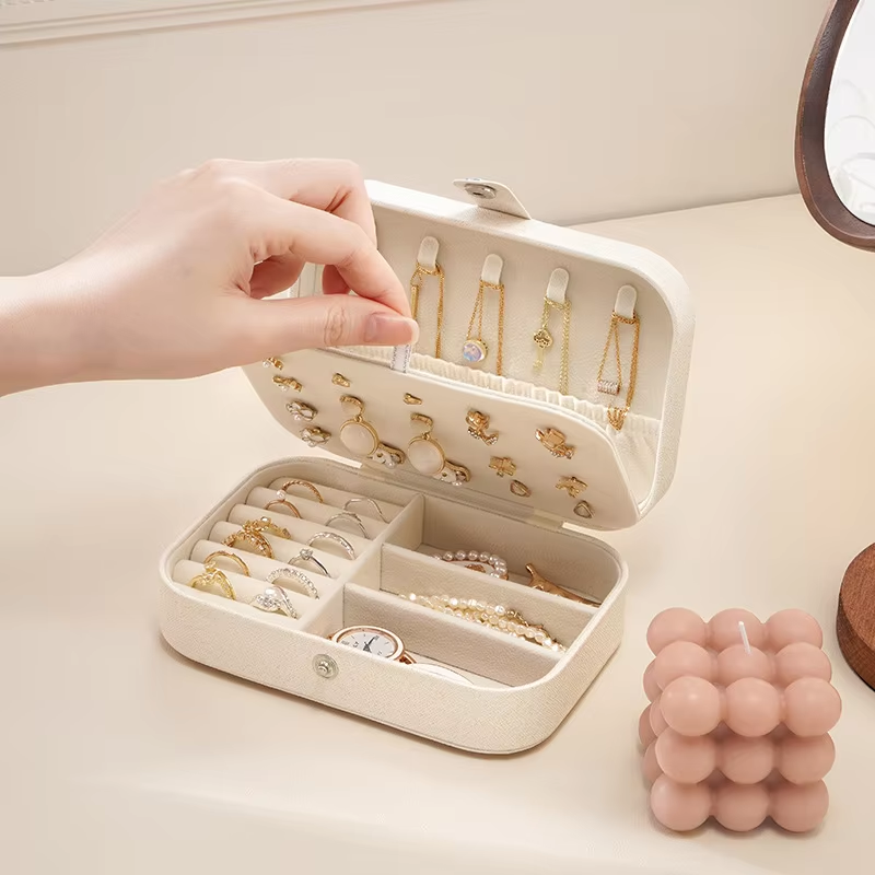 PU Leather Jewellery Box