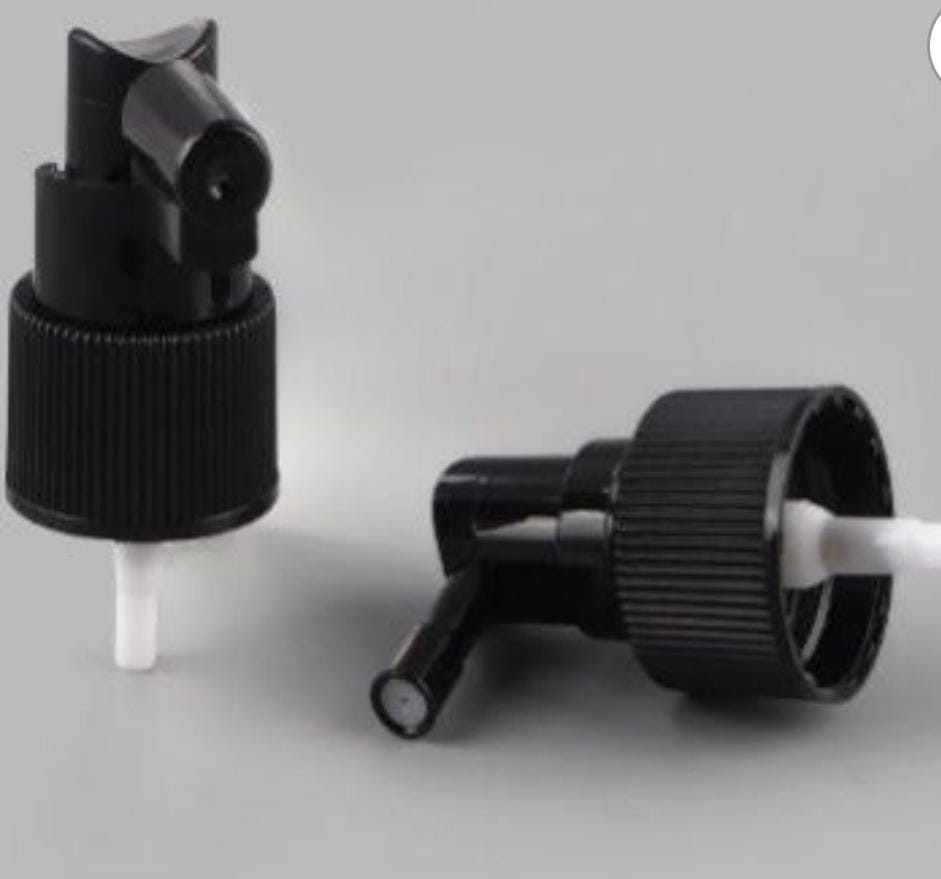 24mm Black Micro nasal Sprayer Pump