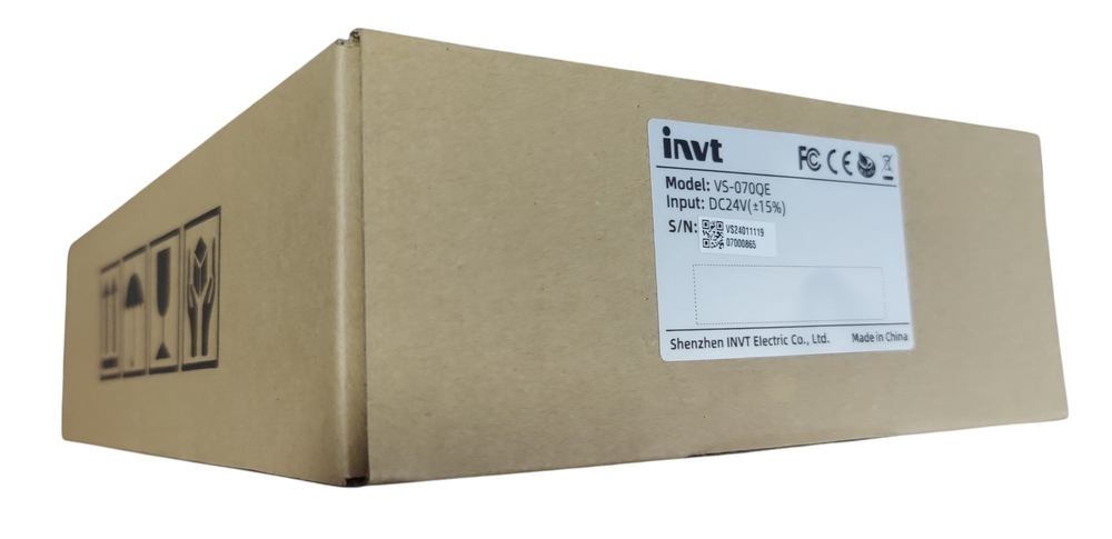 Invt Hmi Vs-070qe - Dc24v Input (+-15%) | Versatile Human-machine Interface With User-friendly Display And Robust Performance