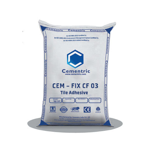 Cem-Fix Cf 03  Tile Adhesive - Application: Industrial