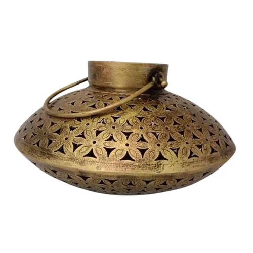 Spiritual Soul Iron Degchi Tlight Holder