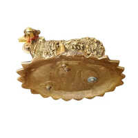 Metal Kamdhenu Cow with God Figurines