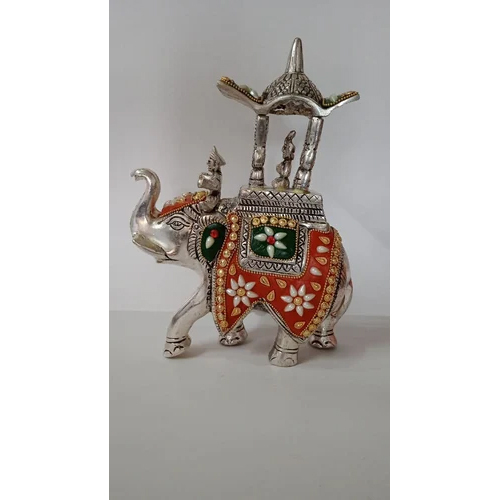 Decorative Metal Elephant Statue