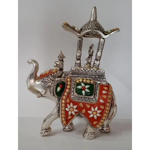 Decorative Metal Elephant Statue
