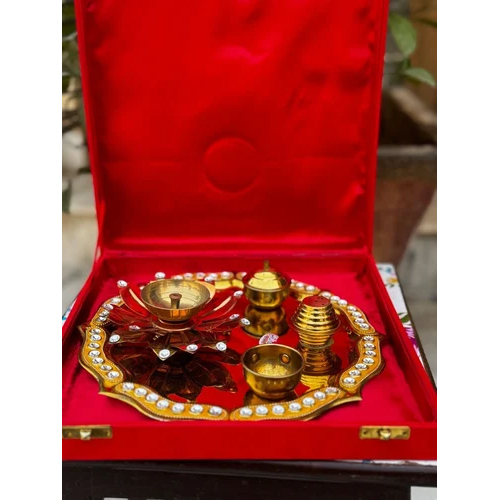 Spiritual Soul Decorative Pooja Thali