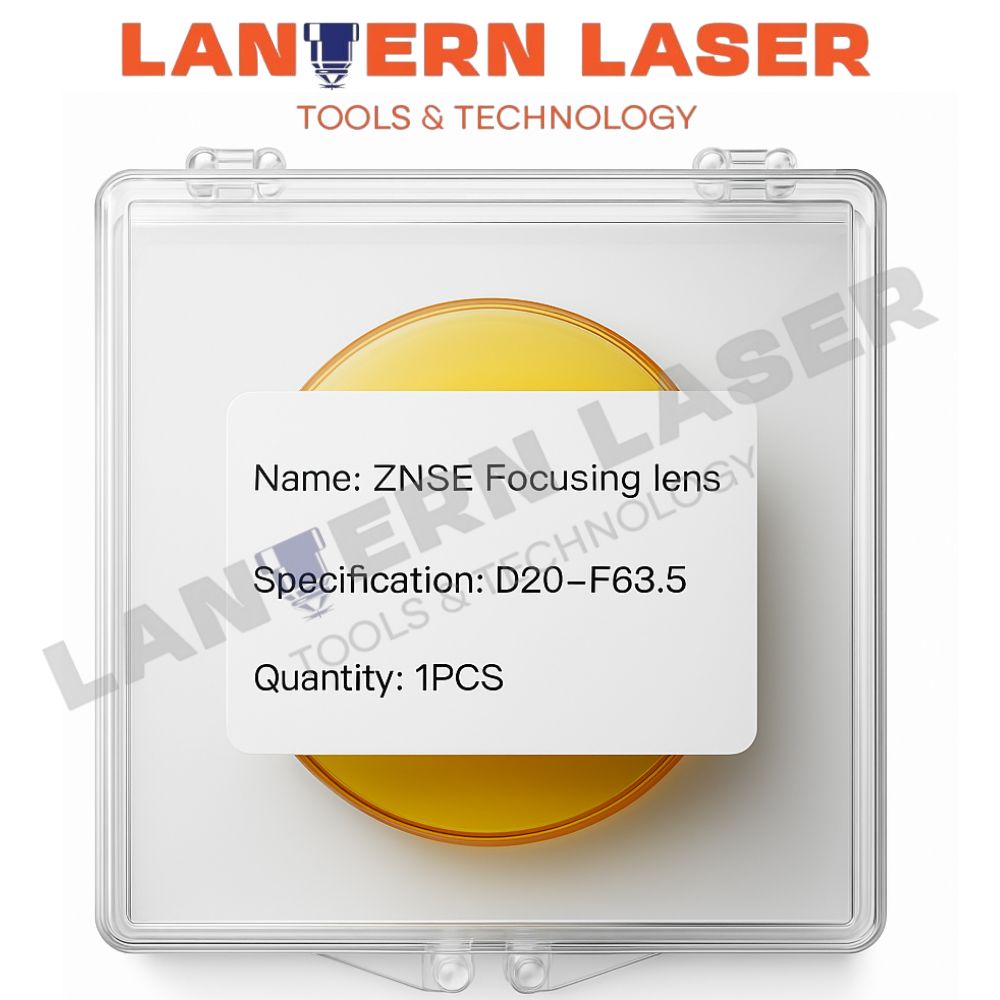 Co2 Lens D20 F63.5 - Color: Yellow