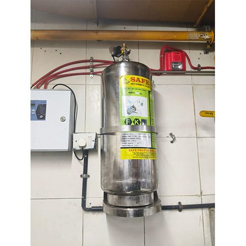 Kitchen Fire Suppression System - Capacity: 9 Kg