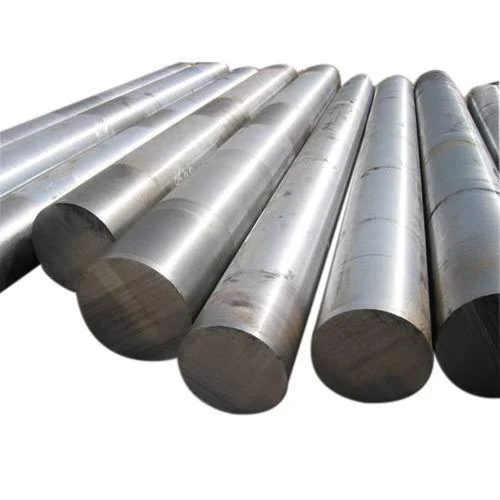 Round Steel Bar - Color: Silver