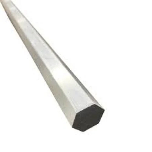 Hexagonal Steel Bars - Color: Grey