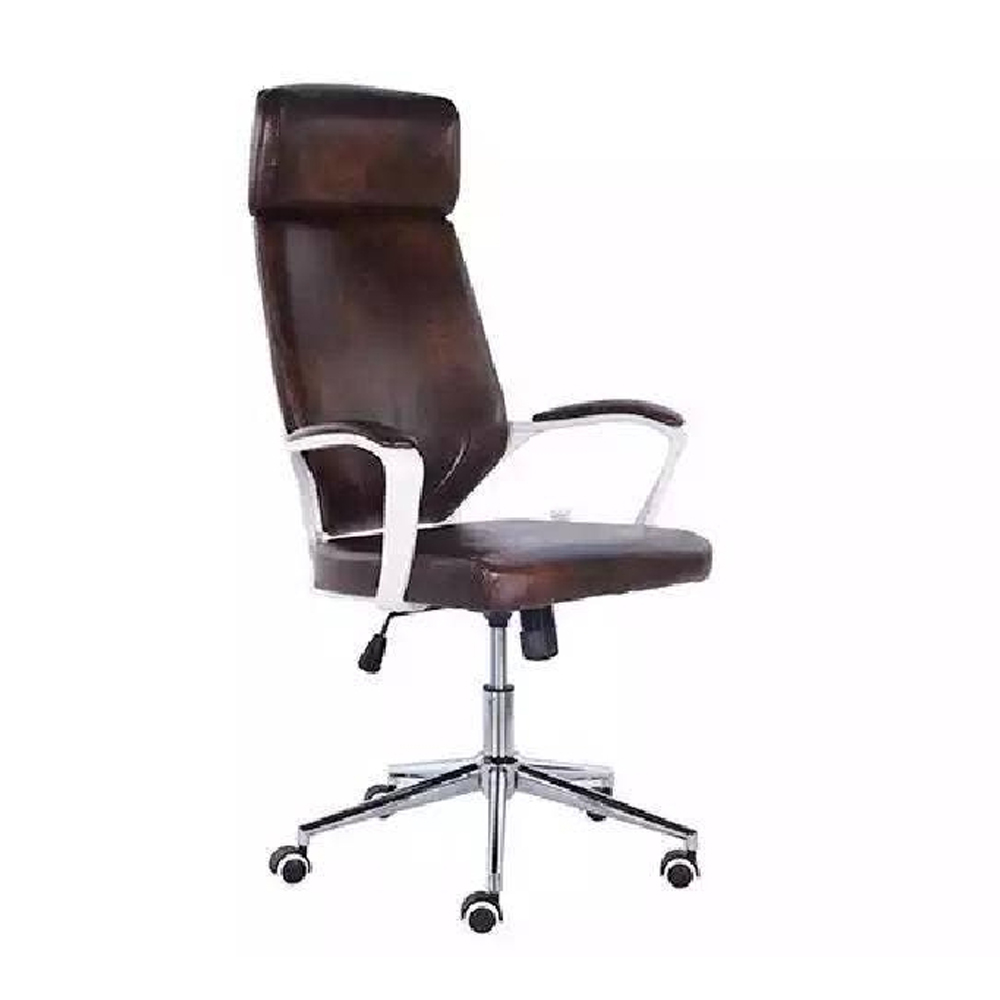 Royaloak Naples Italian Office Chair In Leather - Color: Different Available