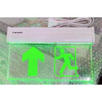 Mall Fire Exit Signage - Body Material: Acp Sheet