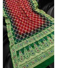 Bandhej pure silk sarees