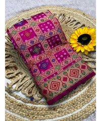 Bandhej Paithani Silk Saree