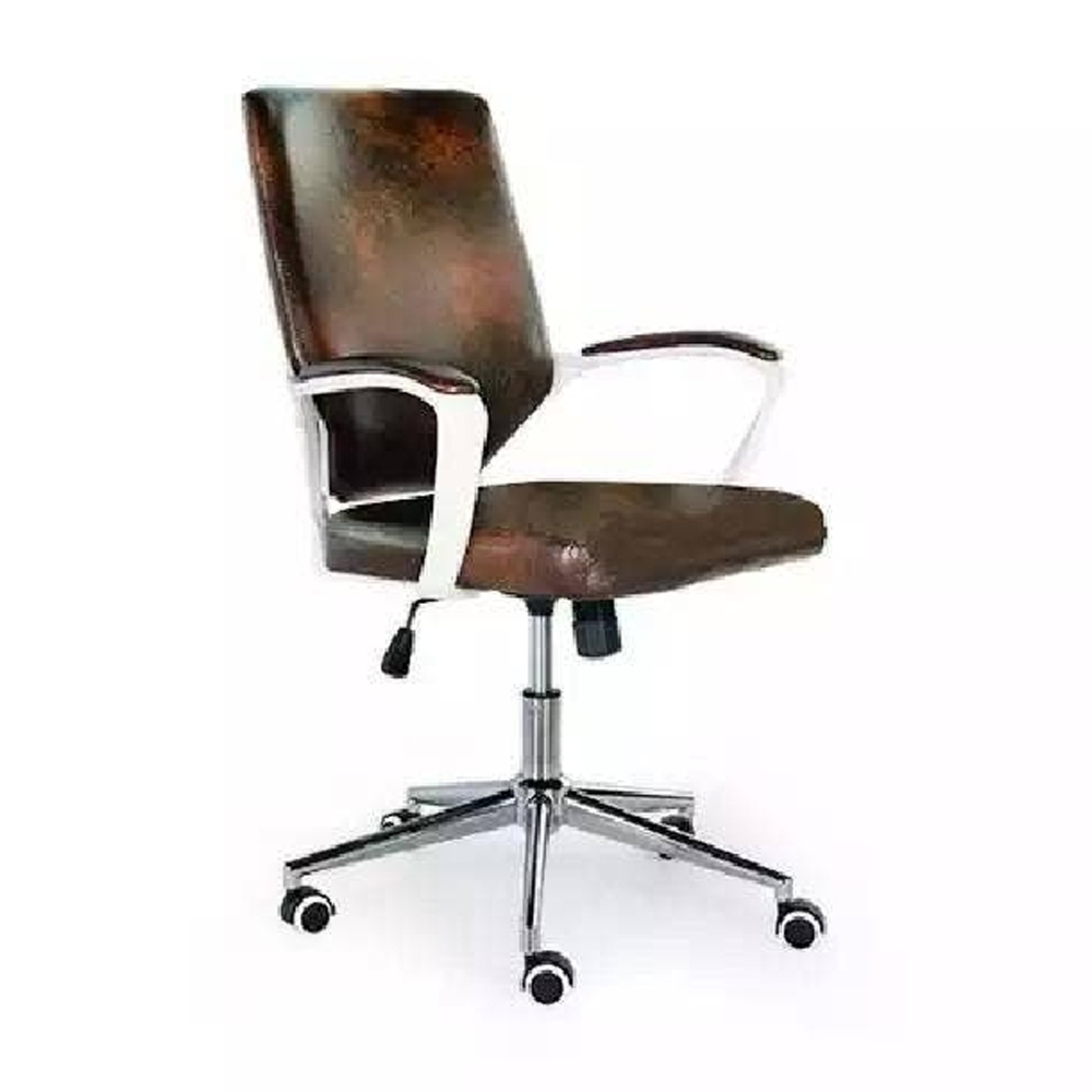 Royaloak Naples Italian Computer Chair | Leatherette Double Layer Cushion - Cr53 - Color: Different Available