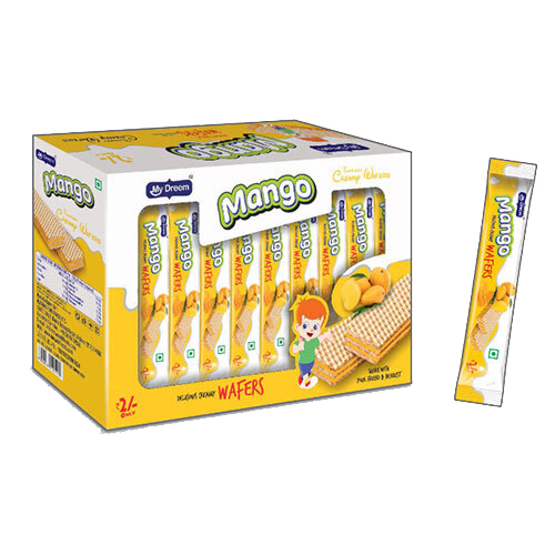 Mango Delicious Creamy Wafers - Flavor: Different Available
