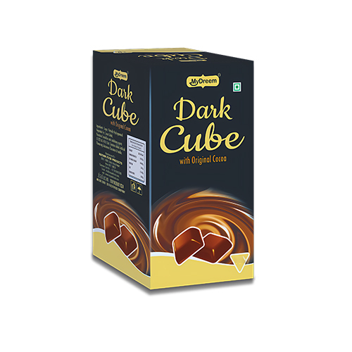 Dark Cube With Original Cocoa - Flavor: Milky