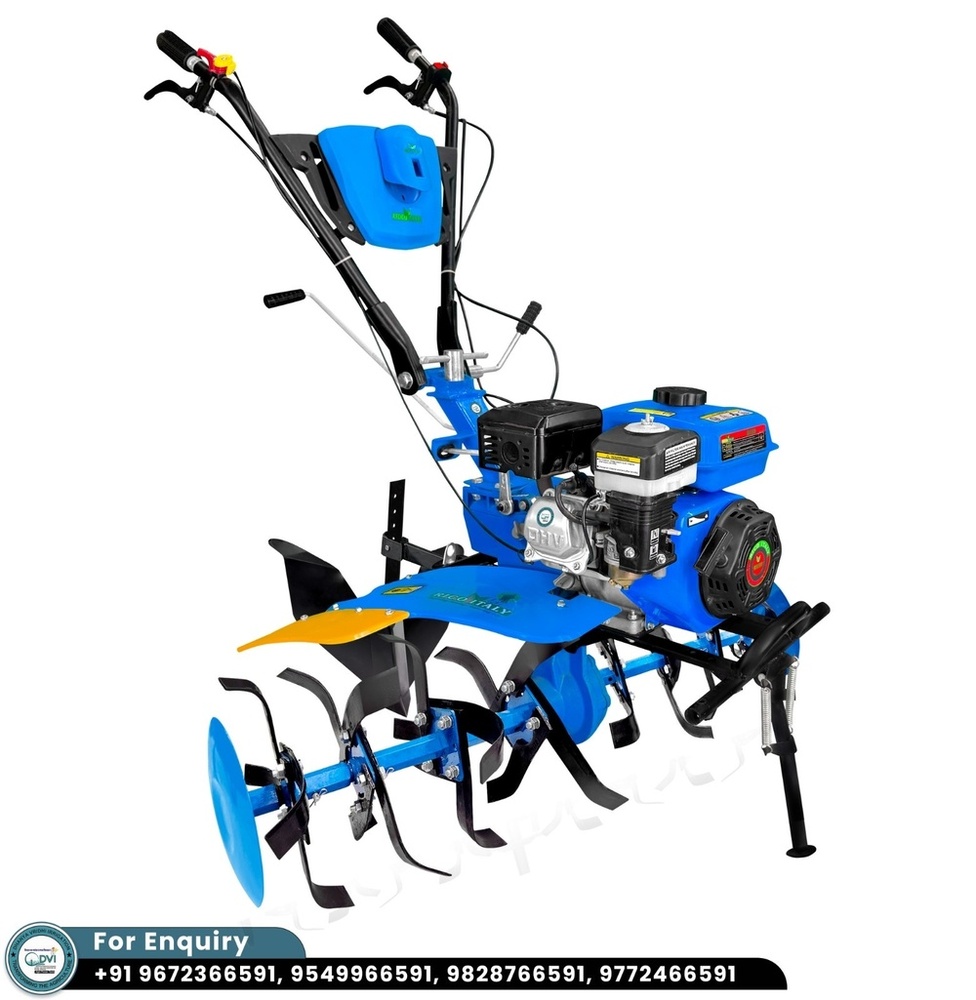 Power Tiller 7hp Petrol With Plough Attachment