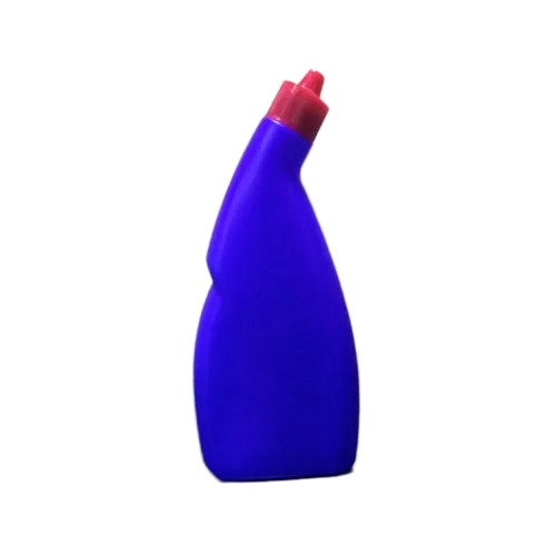 650 Ml Hdpe Plastic Toilet Cleaner Bottle - Color: Blue