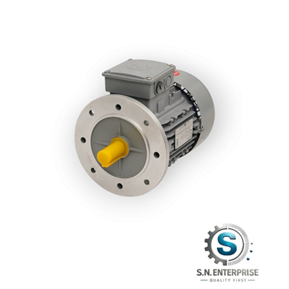 Industrial Electric Motor - Grey Finish, 220 Volt, IP55 Rated | 98% Efficacy, Waterproof, Electric Start, Easy Installation, Mechanical Seal