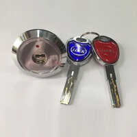 High Security Almirah Lock - Finish: Nickel-plated/chrome Finish