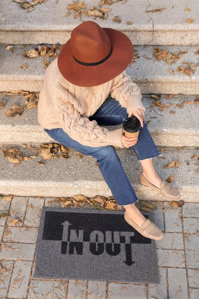 Inout Mats M - 18" X 30" Size, Multiple Color Options Available | Durable And Stylish Welcome Mats For Indoor And Outdoor Use