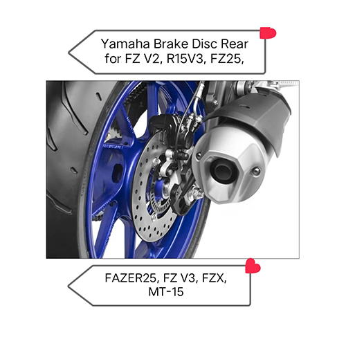 Yamaha Brake Disc Rear For FZ V2