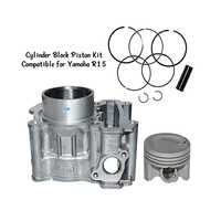 Cylinder Block Piston Kit For Yamaha R15 - Color: Various Available