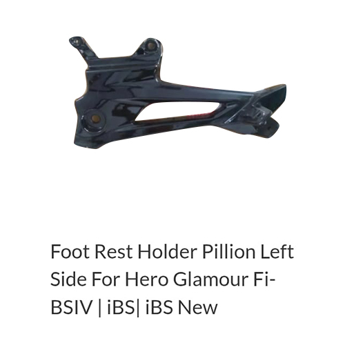 Foot Rest Holder Pillion Left Side For Hero Glamour Fi-BSIV