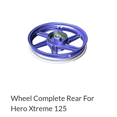 Rear Wheel Complete Set For Hero Xtreme 125