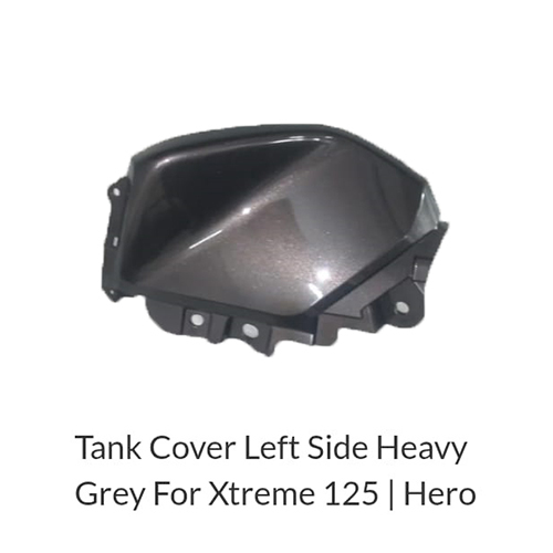 Heavy Grey Left Side Tank Cover For Xtreme 125