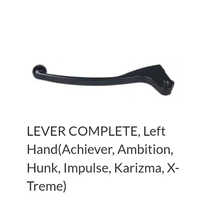 Left Hand Complete Lever For Hunk - Color: Various Available
