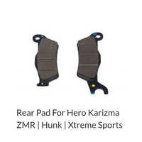 Rear Pad For Hero Karizma Zmr - Color: Various Available