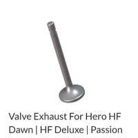 Exhaust Valve For Hero Hf Dawn - Color: Various Available