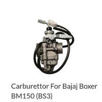 Carburettor For Bajaj Boxer Bm150 - Color: Various Available