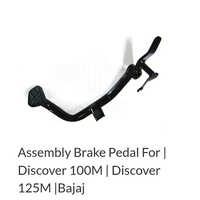 Brake Pedal Assembly For Discover 100m - Color: Various Available