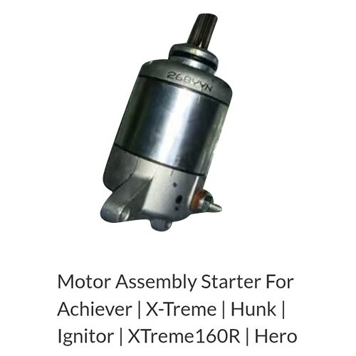 Motor Assembly Starter For Achiever