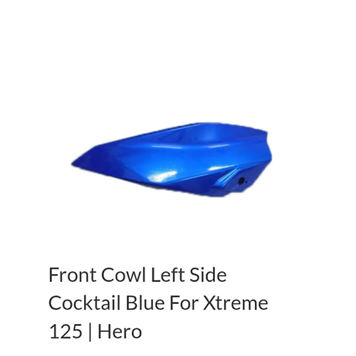 Blue Front Cowl Left Side Cocktail For Xtreme 125