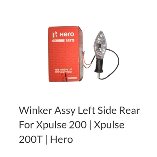 Left Side Rear Winker Assembly For Xpulse 200