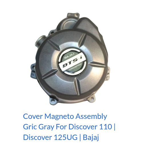 Gray Magneto Assembly Cover For Discover 110