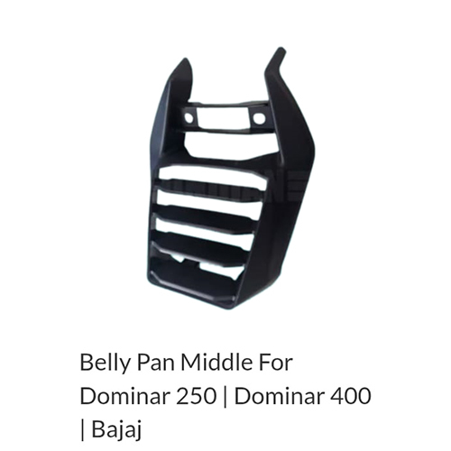 Belly Pan Middle For Dominar 250