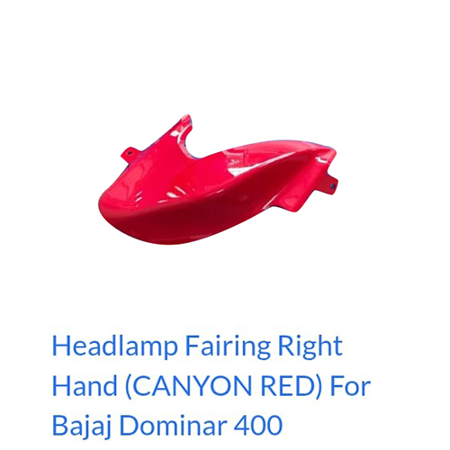 Right Hand Fairing Head Lamp Cover For Bajaj Dominar 400