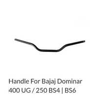 Black Handle For Bajaj Dominar 400 Ug - Color: Various Available